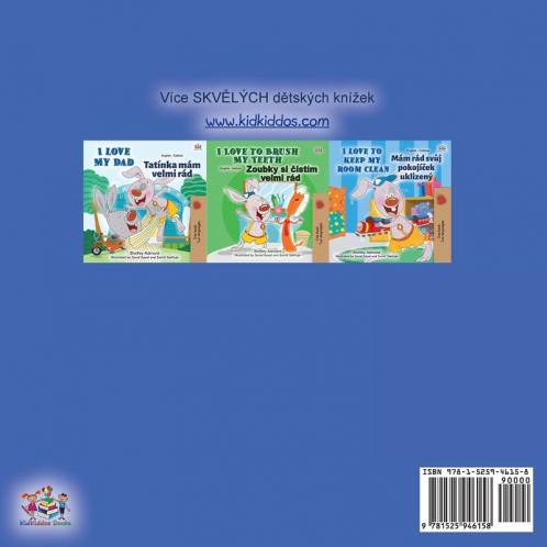 I Love to Sleep in My Own Bed (Czech Children's Book)