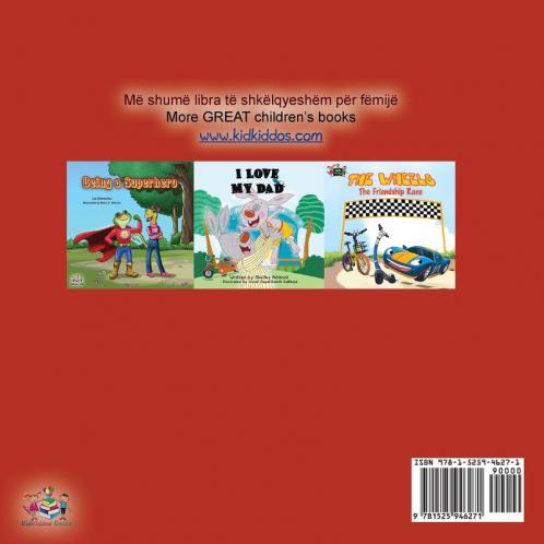 I Love My Mom (Albanian English Bilingual Children's Book)