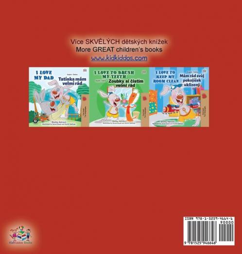 I Love My Mom (Czech English Bilingual Book for Kids)