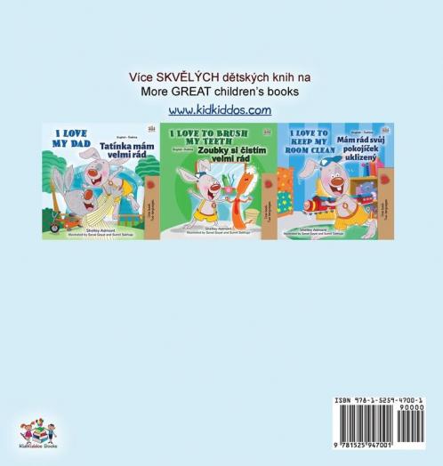 I Love to Help (Czech English Bilingual Book for Kids)