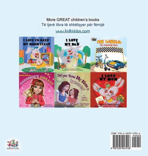 I Love My Dad (English Albanian Bilingual Book for Kids)