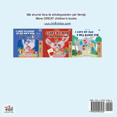 I Love My Dad (Albanian English Bilingual Book for Kids)