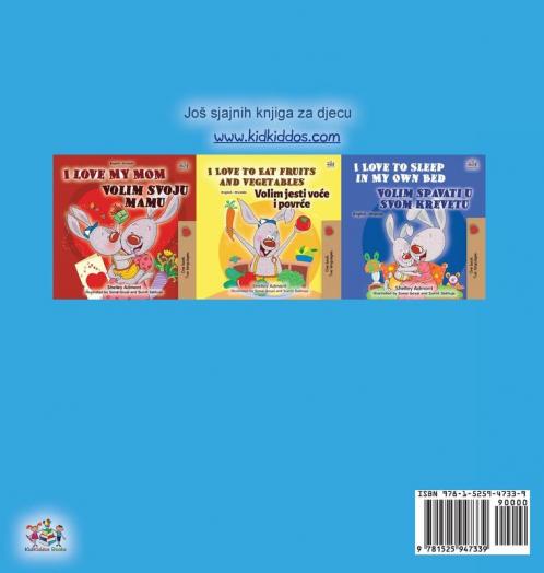 I Love to Keep My Room Clean (Croatian Book for Kids)