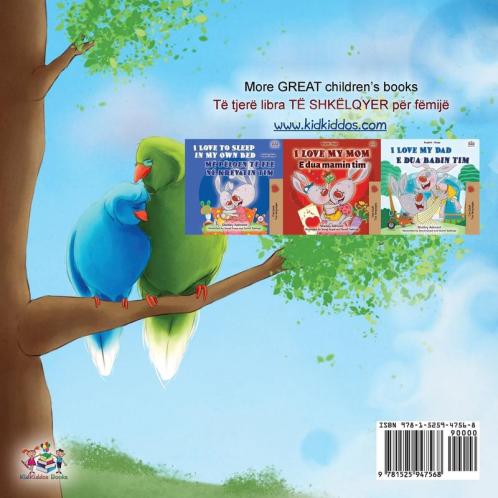 Goodnight My Love! (English Albanian Bilingual Book for Kids)