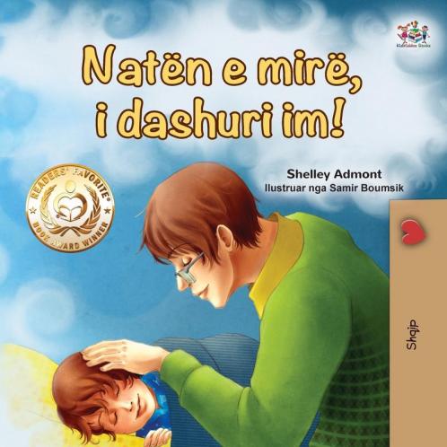 Goodnight My Love! (Albanian Children's Book)