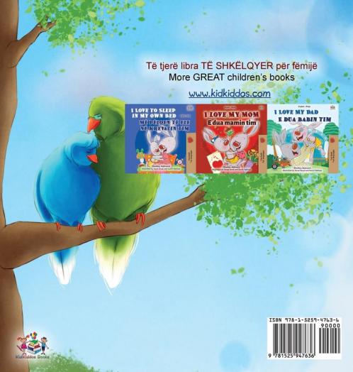 Goodnight My Love! (Albanian English Bilingual Book for Kids)