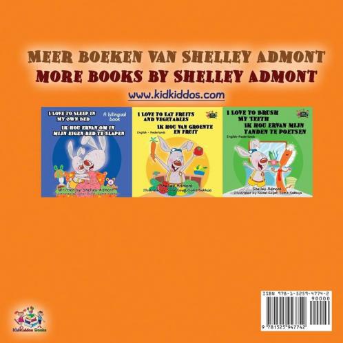 I Love to Share (Dutch English Bilingual Children's Book)