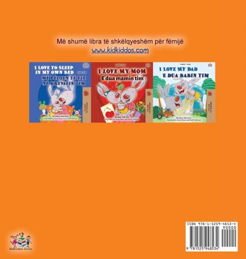 I Love to Share (Albanian Children's Book)