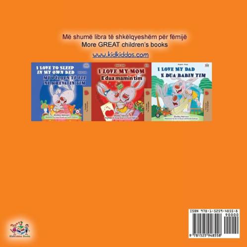 I Love to Share (Albanian English Bilingual Book for Kids)