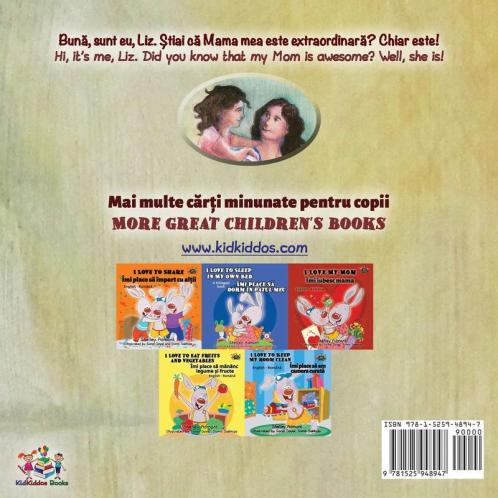 My Mom is Awesome (Romanian English Bilingual Book for Kids)