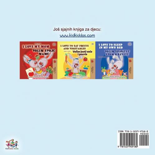 I Love to Help (Croatian Children's Book)