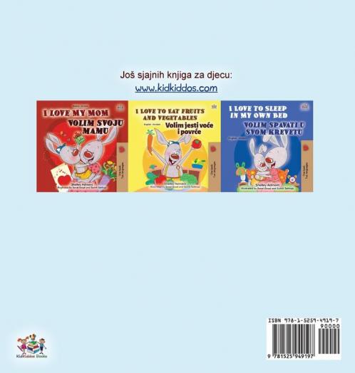 I Love to Help (Croatian Children's Book)