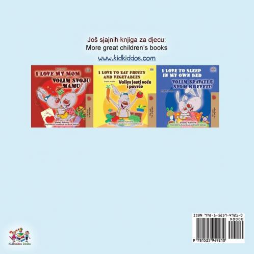 I Love to Help (Croatian English Bilingual Book for Kids)
