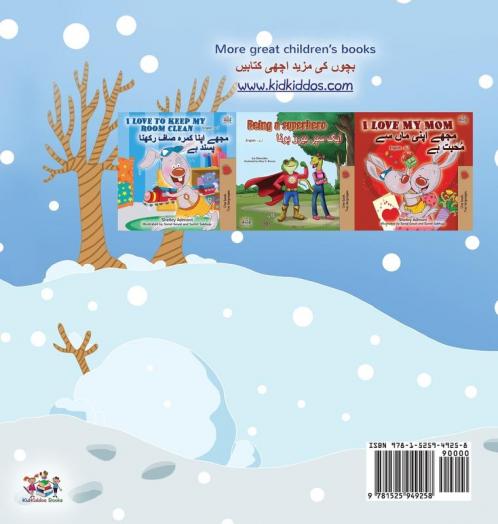 I Love Winter (English Urdu Bilingual Book for Kids)