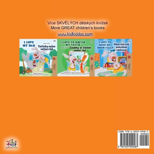 I Love to Share (Czech English Bilingual Book for Kids)