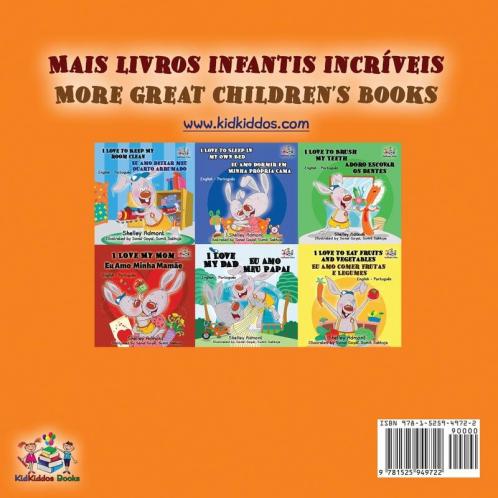 I Love to Share (Portuguese English Bilingual Book for Kids -Brazilian)