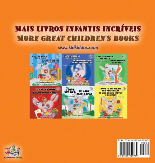 I Love to Share (Portuguese English Bilingual Book for Kids -Brazilian)