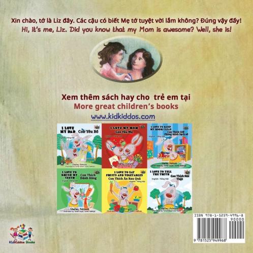 My Mom is Awesome (Vietnamese English Bilingual Book for Kids)