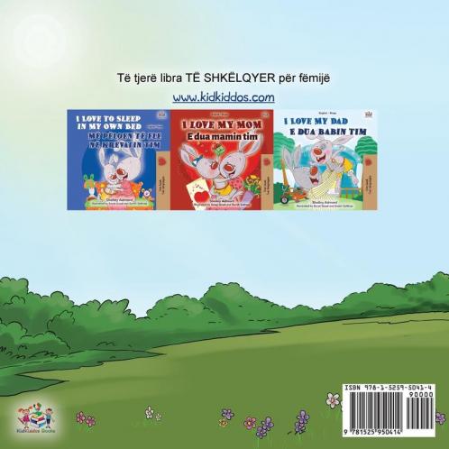 Being a Superhero (Albanian Children's Book)