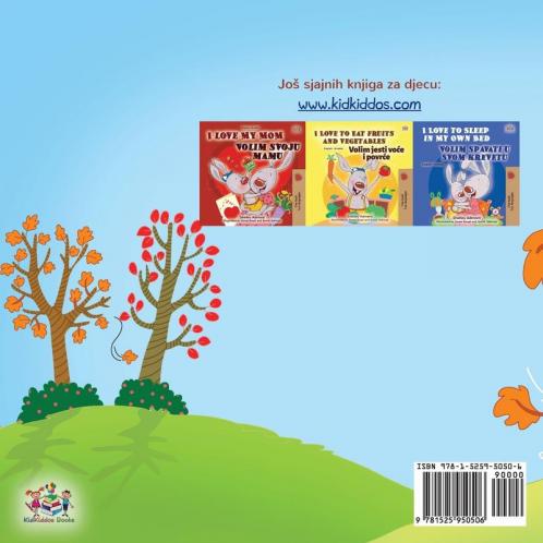 I Love Autumn (Croatian Children's Book)