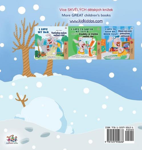 I Love Winter (Czech English Bilingual Book for Kids)