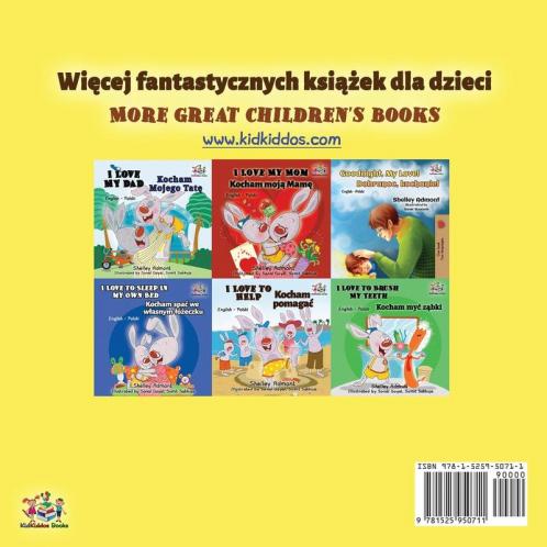 I Love to Eat Fruits and Vegetables (Polish English Bilingual Book for Kids)