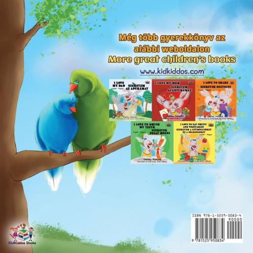 Goodnight My Love! (Hungarian English Bilingual Book for Kids)