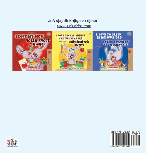 I Love to Tell the Truth (Croatian Book for Kids)