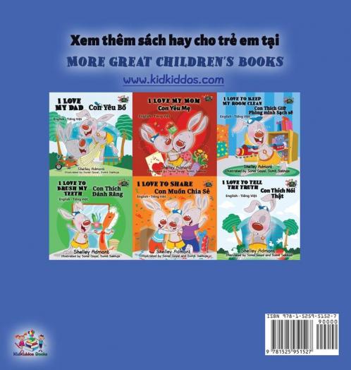 I Love to Sleep in My Own Bed (Vietnamese English Bilingual Book for Kids)