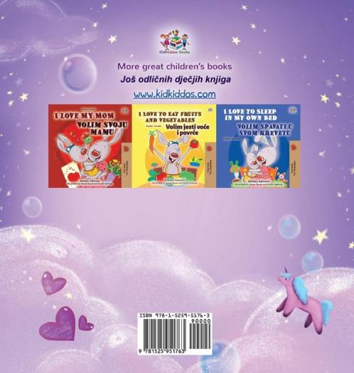 Sweet Dreams My Love (English Croatian Bilingual Book for Kids)