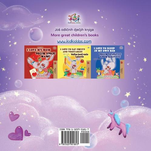 Sweet Dreams My Love (Croatian English Bilingual Book for Kids)