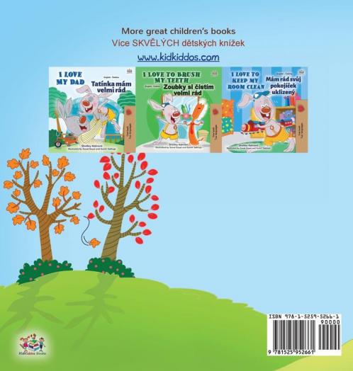 I Love Autumn (English Czech Bilingual Book for Kids)