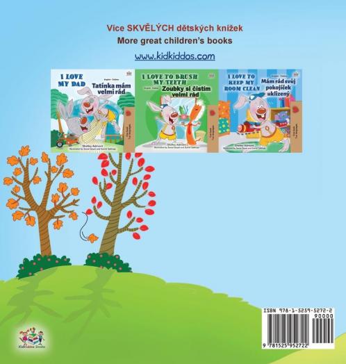 I Love Autumn (Czech English Bilingual Book for Kids)