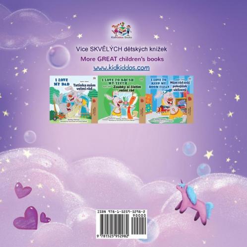Sweet Dreams My Love (Czech English Bilingual Book for Kids)