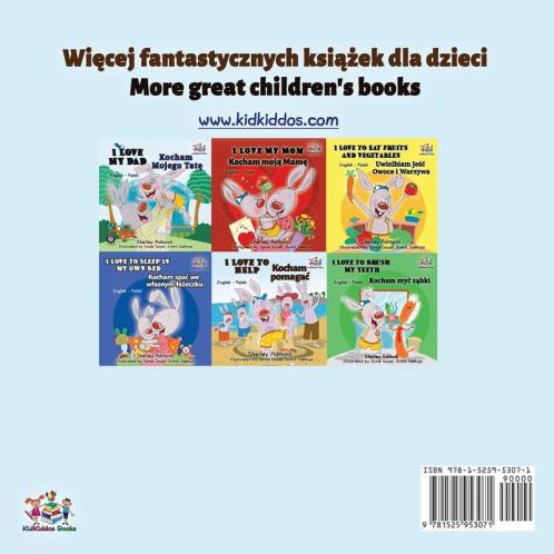 I Love to Help (Polish English Bilingual Book for Kids)