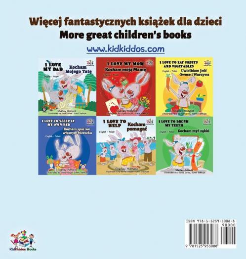 I Love to Help (Polish English Bilingual Book for Kids)