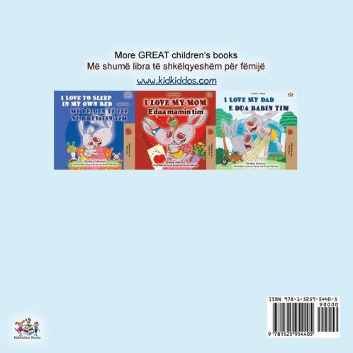 I Love to Help (English Albanian Bilingual Book for Kids)