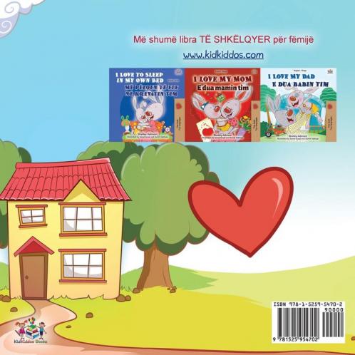 Boxer and Brandon (Albanian Children's Book)