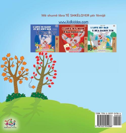 I Love Autumn (Albanian Children's Book)