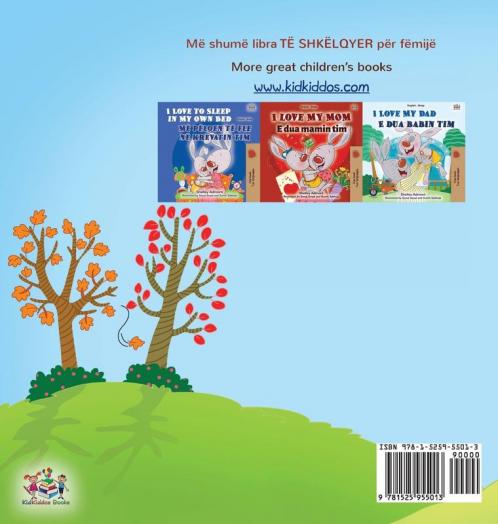 I Love Autumn (Albanian English Bilingual Book for Kids)