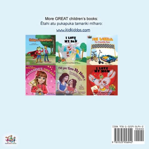 I Love My Dad (English Maori Bilingual Book for Kids)