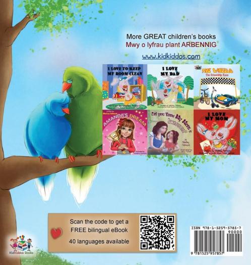 Goodnight My Love! (English Welsh Bilingual Children's Book)