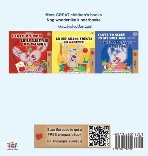 I Love to Tell the Truth (English Afrikaans Bilingual Children's Book)