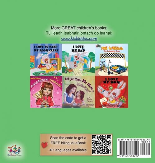 I Love to Brush My Teeth (English Irish Bilingual Book for Kids)