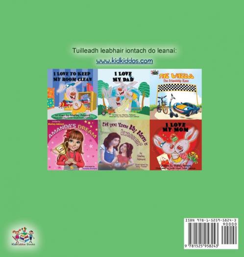 I Love to Brush My Teeth (Irish Children's Book)