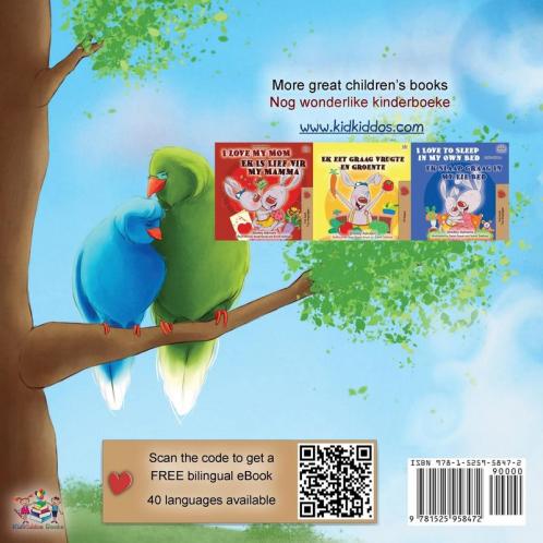 Goodnight My Love! (English Afrikaans Bilingual Children's Book)