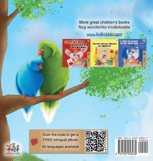 Goodnight My Love! (English Afrikaans Bilingual Children's Book)