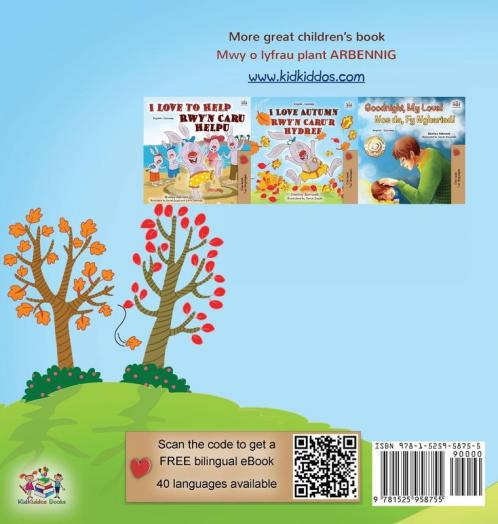 I Love Autumn (English Welsh Bilingual Book for Kids)