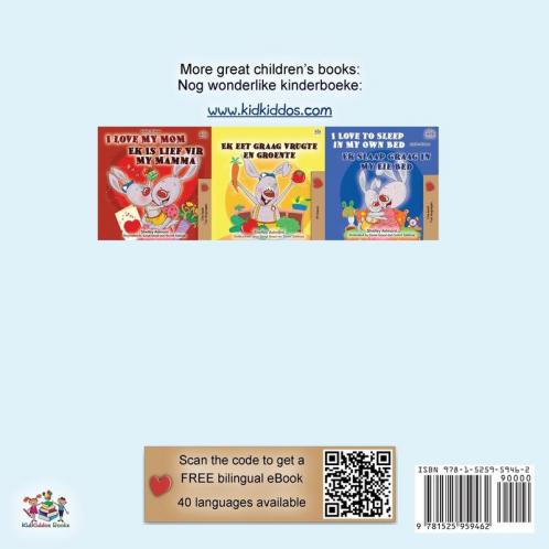 I Love My Dad (English Afrikaans Bilingual Children's Book)