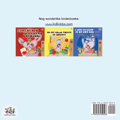 I Love My Dad (Afrikaans Children's Book)
